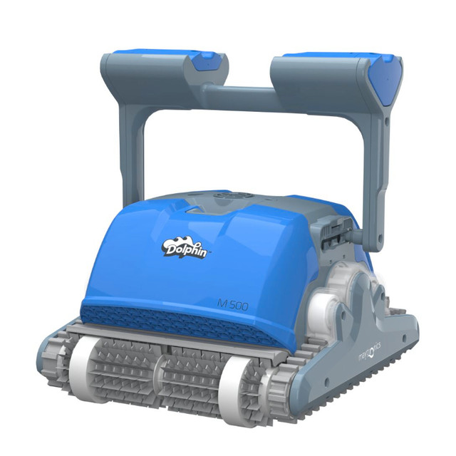 Like New. Maytronics Dolphin M500 Supreme Robotic Pool Cleaner in Hot Tubs & Pools in London - Image 2