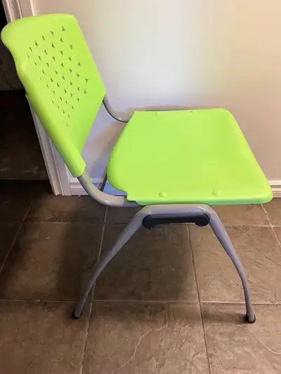 Stacking chairs with titanium frame - $50 per chair, View more