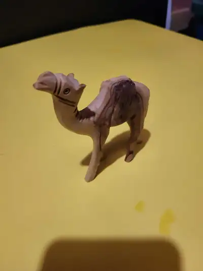 Wooden Camel Figurine, View more