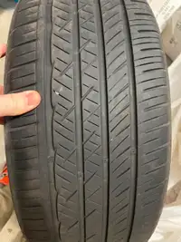 great deal - 2 tires (4 seasons) used 235/55ZR17  235/55R17