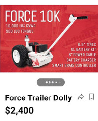 Park it Trailer dolly force 10k