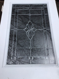 Glass door  insert outside mesurments-24”Wx38”H-silver-each$150