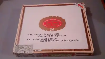 Neat empty cigar case. $5. Pick up only in Etobicoke