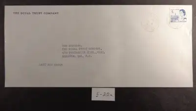 TIMBRES CANADA #458 PLIS DERNIÈRE JOUR  (5-20a), View more