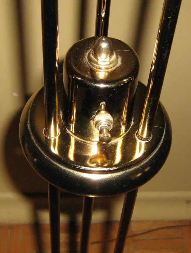 Vintage Italian Design Lollipop Floor Lamp w/ Coral Murano Glass in Indoor Lighting & Fans in City of Toronto - Image 10