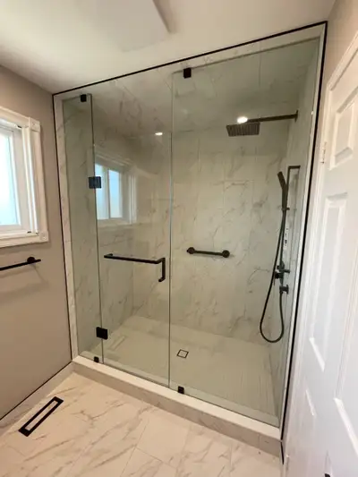 FengRun Glass and Mirror - Shower Glass, Mirror & Glass Railing, View more
