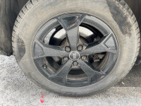 4 Audi q3 factory 17 inch winter wheels with Pirelli Ice zero fr