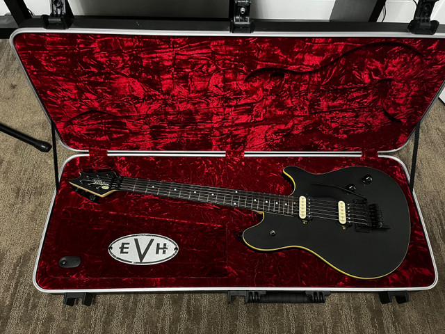 Like New EVH Wolfgang Special Stealth Case Queen  - Will Ship in Guitars in Saskatoon - Image 2