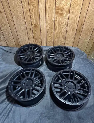 Hard to find VW spec Black Rhino Off-road rims. 5x112 17 inch ET. 30mm. Great for Atlas, Tiguan, Tao...