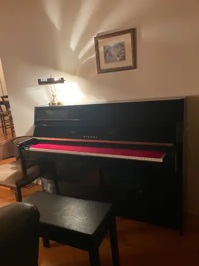 Like new upright piano for sale, View more