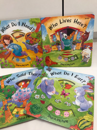 Set of 4 Board Books For Children- Manotick