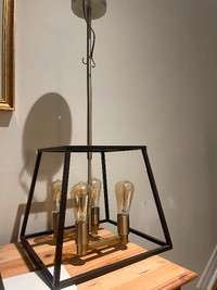 RH inspired modern chandelier
