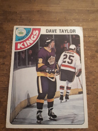 1978-79 O-Pee-Chee Hockey Dave Taylor Rookie Card #353