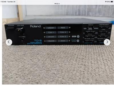 Roland TD5 drum module, View more