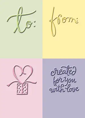 Cuttlebug mini (2 x 2.75 inches) embossing folders in Hobbies & Crafts in Markham / York Region - Image 5