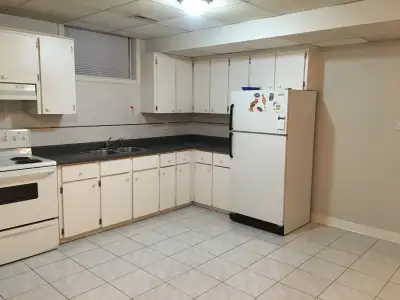 Dufferin / Sheppard – HUGE, BRIGHT NEW 3 BDRM BSMT APT for RENT Walking distance from Sheppard West...