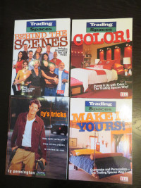 4 TV Series Trading Spaces DIY books