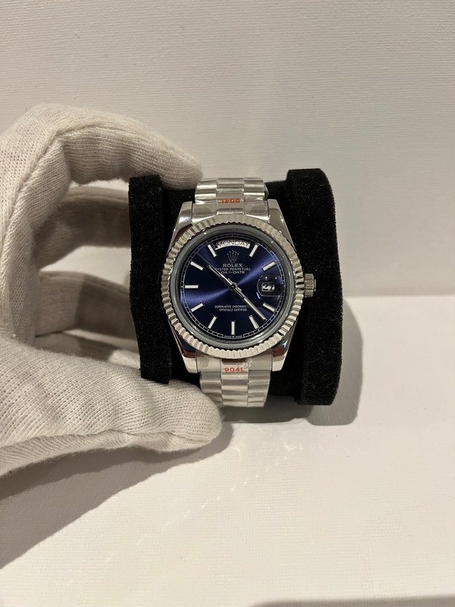 Rolex DayDate 36 Blue Dial (new) High quality replica Rolex
