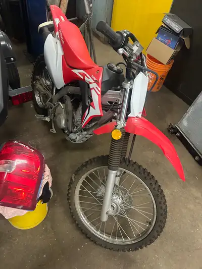 2020 Honda CRF125F big wheel 8 hours on it Well kept, always stored inside and stayed on a trickle c...