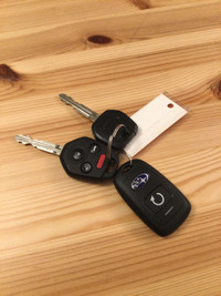Subaru Imprez remote starter and entry keys