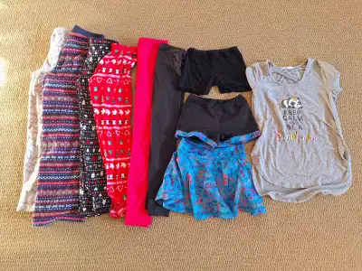 Size 8 Girls Bottoms, 10-Piece Lot, Urban Kids/Triple Flip etc., View more