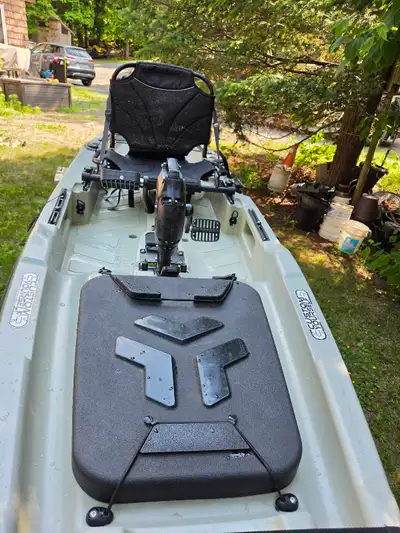 Ideal for exercise or liesure or fishing. Only used once. Experience superior paddling with this new...