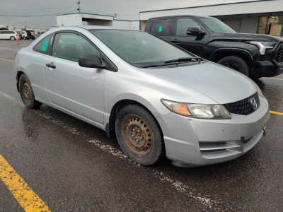 2009 HONDA CIVIC COUPE CERTIFIED LOW KM CLEAN
