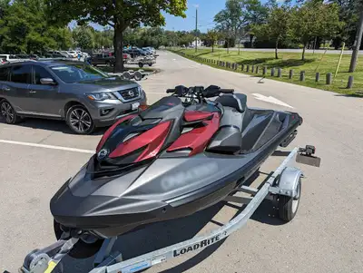 2022 SeaDoo RXP-X 300 does 85 mph, or 137 kph, on the dash. This ski will smoke even speed unlocked...