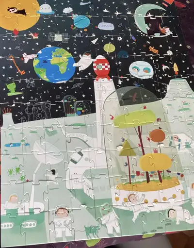 Beau casse-tête 100 morceaux mission spatiale Janod, View more