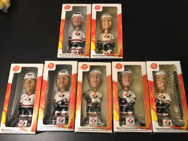 NEW Hand Painted Team Canada Hockey Bobbleheads in Arts & Collectibles in City of Toronto