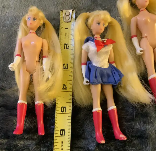 1995 Bandai Irwin Sailor Moon Dolls 6". Lot Of 4 Dolls. in Toys & Games in City of Montréal - Image 10