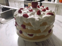 Cake Stand - Vintage Strawberry Shortcake Pedestal Cake Stand