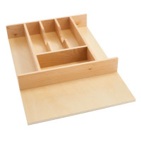 Rev-A-Shelf Wood Cutlery Insert Tray for kitchen drawer