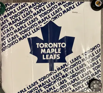 Danby mini fridge Leafs decal. Vinyl type quality. Just needs proper installation for wrinkle free....
