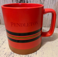 Pendleton Red Stoneware Shelter Bay National Park Collection Mug