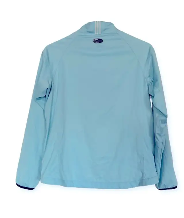 Adidas Set-Black Cropped Leggings (L) and Blue Windbreaker Sm in Women's - Tops & Outerwear in Cambridge - Image 4