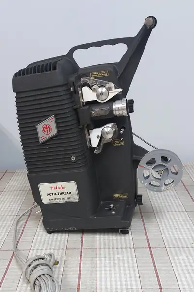 Mansfield Holiday Auto-Thread 8mm Movie Projector, View more