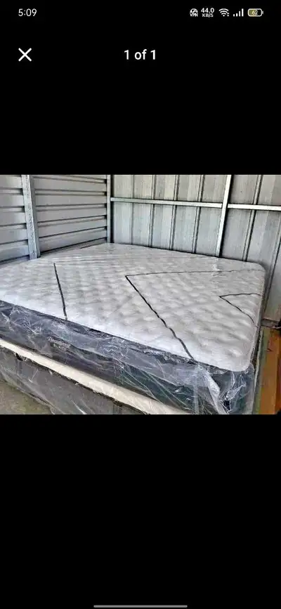 Beautiful finish Mattress and bed frame to suit your décor, View more
