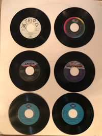 45s Vinyl Records - various titles 