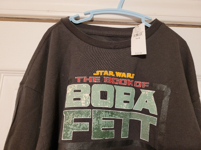 Star Wars : The Book Of Boba Fett Gap Teen Size 14-16 XXL Shirt in Kids & Youth in Oshawa / Durham Region - Image 2