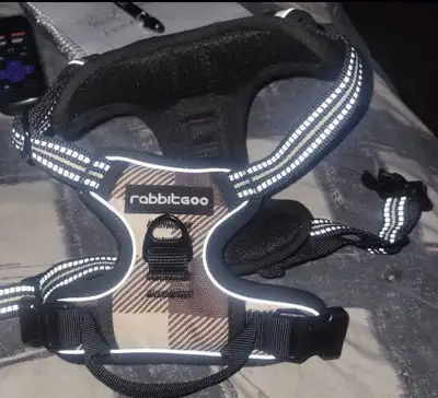 Snag this Rabbitgoo dog harness, designed for comfort and control during walks. This harness is used...