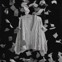 Taylor Swift- The Tortured Poets Department Gray Cardigan 