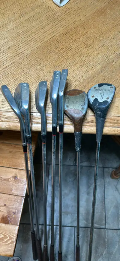 starter set of gold clubs - right, View more