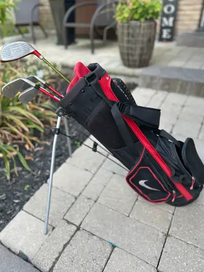 Jr NIKE Golf Bag and Clubs, View more
