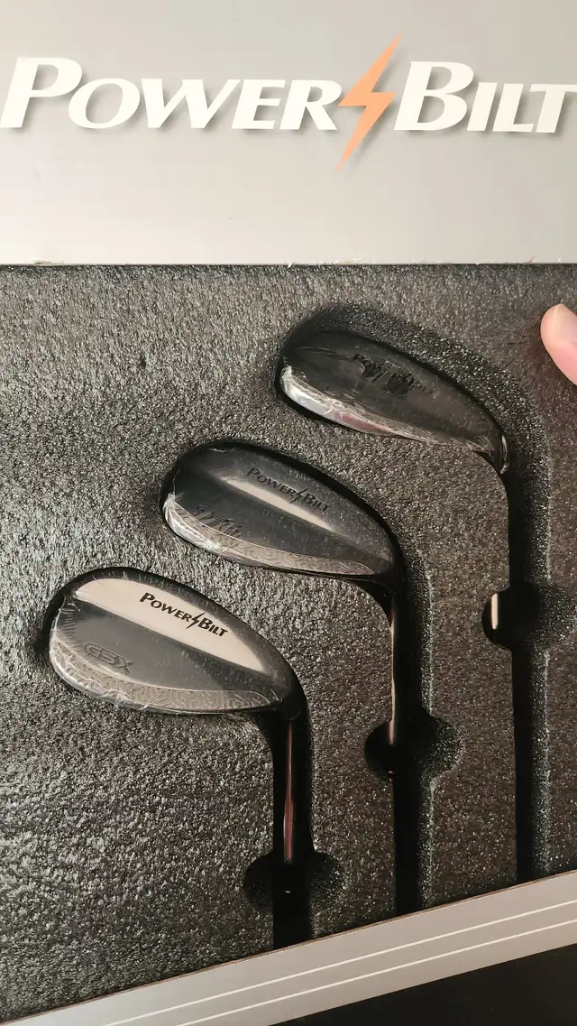 NEW Powerbilt Wedge Set (52, 56, 60) - Great for beginners in Golf in Kitchener / Waterloo - Image 4