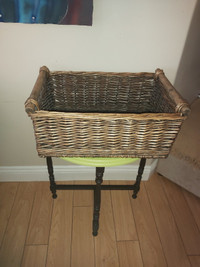 Large Rectangular Wicker Basket