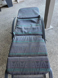 Patio Lounge Chair, ChairPad, and Protective Cover