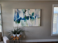 PAINTING ABSTRACT BLUE