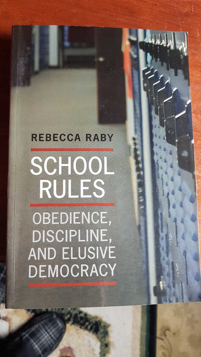 School Rules Rebecca Raby in Textbooks in Bridgewater