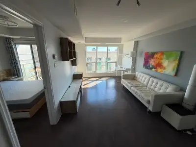 Address: 195 Besserer Street, Ottawa, ON Furnished one-bedroom condo available immediately for a min...